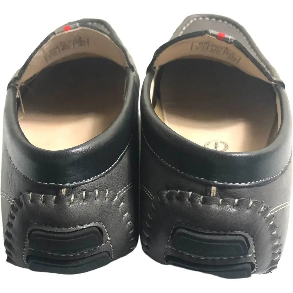 Bruno Marc Gray Penny Loafers Moccasins